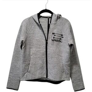 Soulcycle x LULULEMON Warrior City Bound‎ Full Zip Hoodie Yoga Athletic size 4